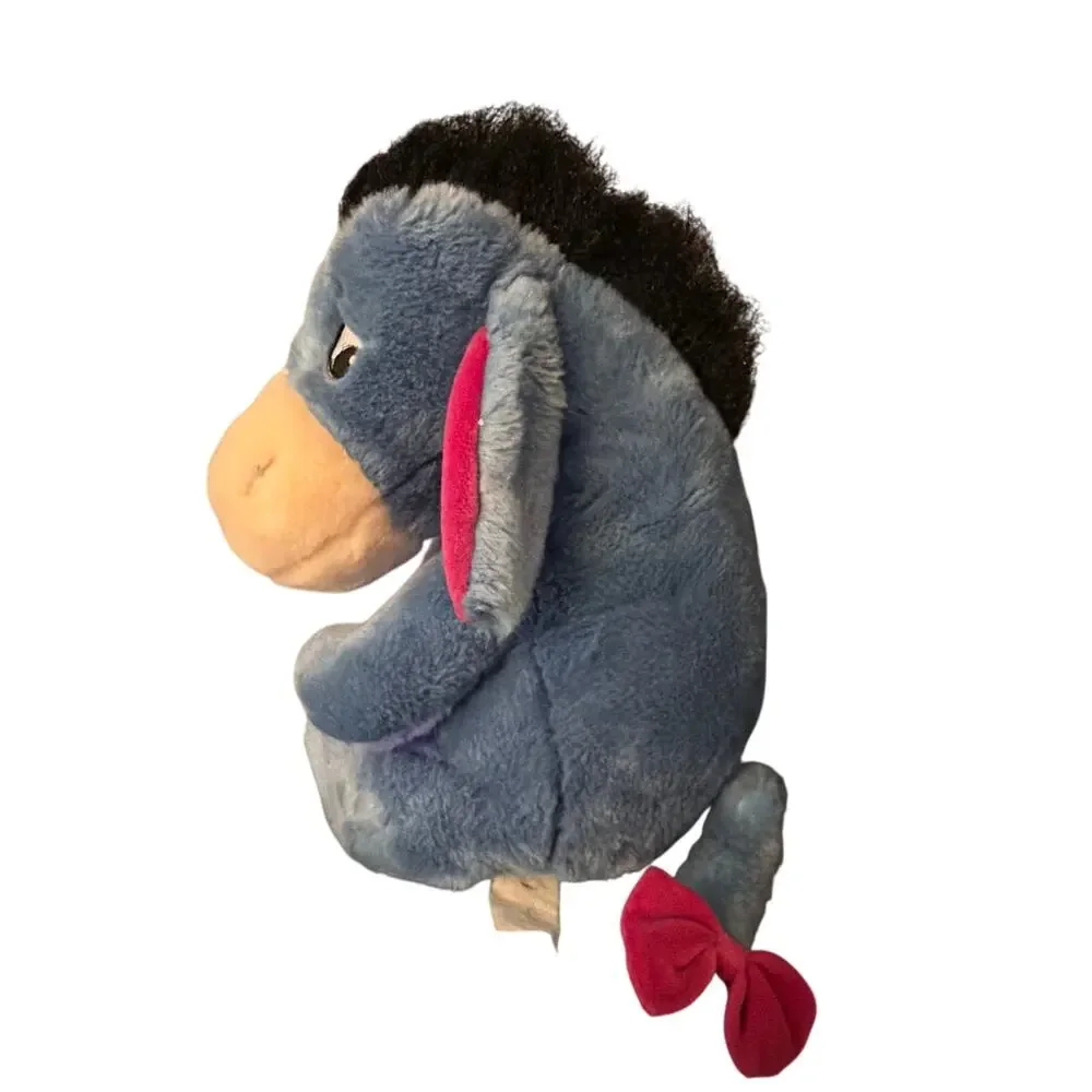 Disney Store Vintage Preloved Winnie the Pooh- Eeyore Approx 10’ Plush Toy